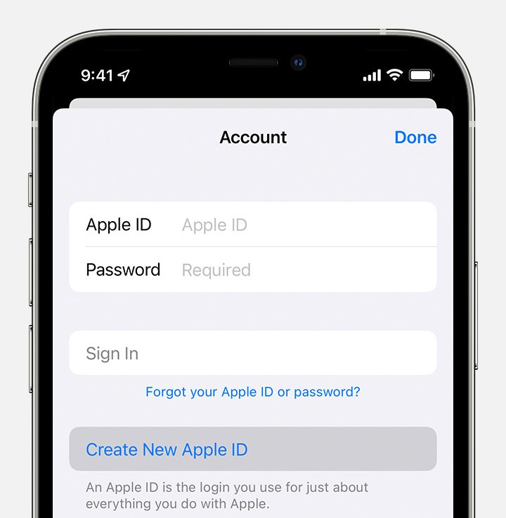 how to create apple id on iphone in 2026