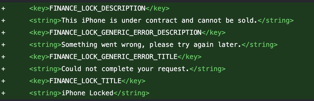 iOS 27 finance lock