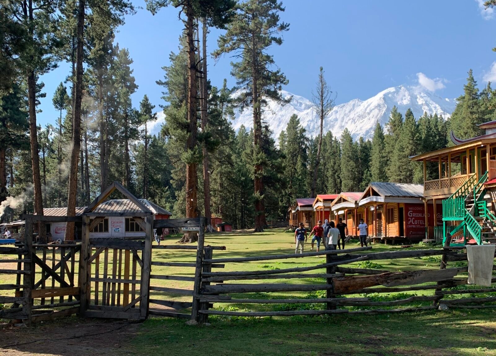 fairy meadows hut and hotels with nanga parbat view