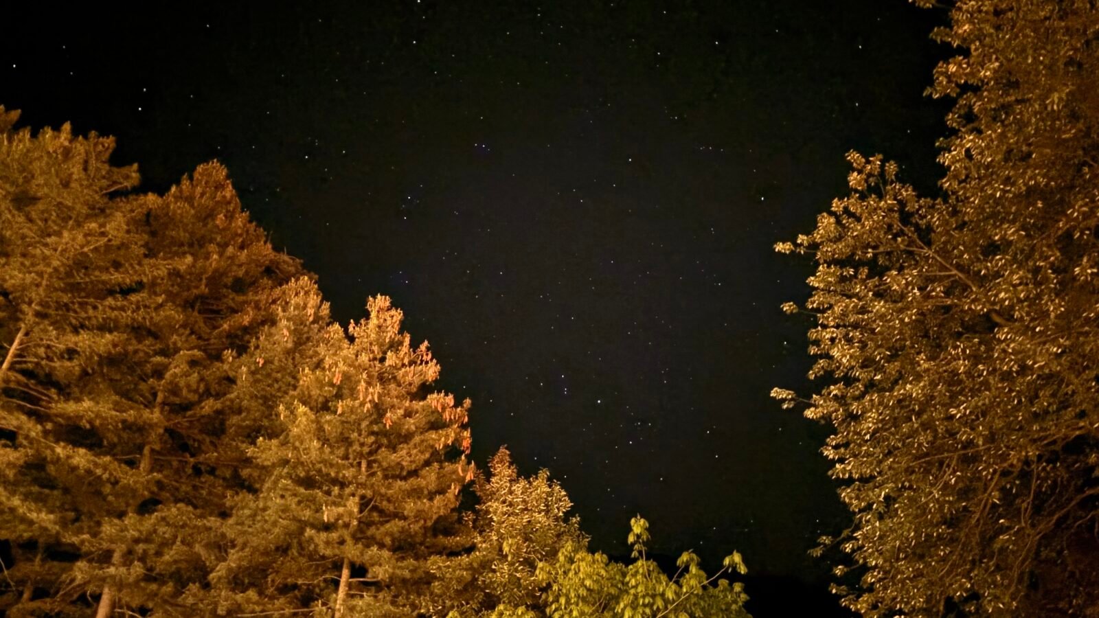 clear sky and clean air quality at shogran