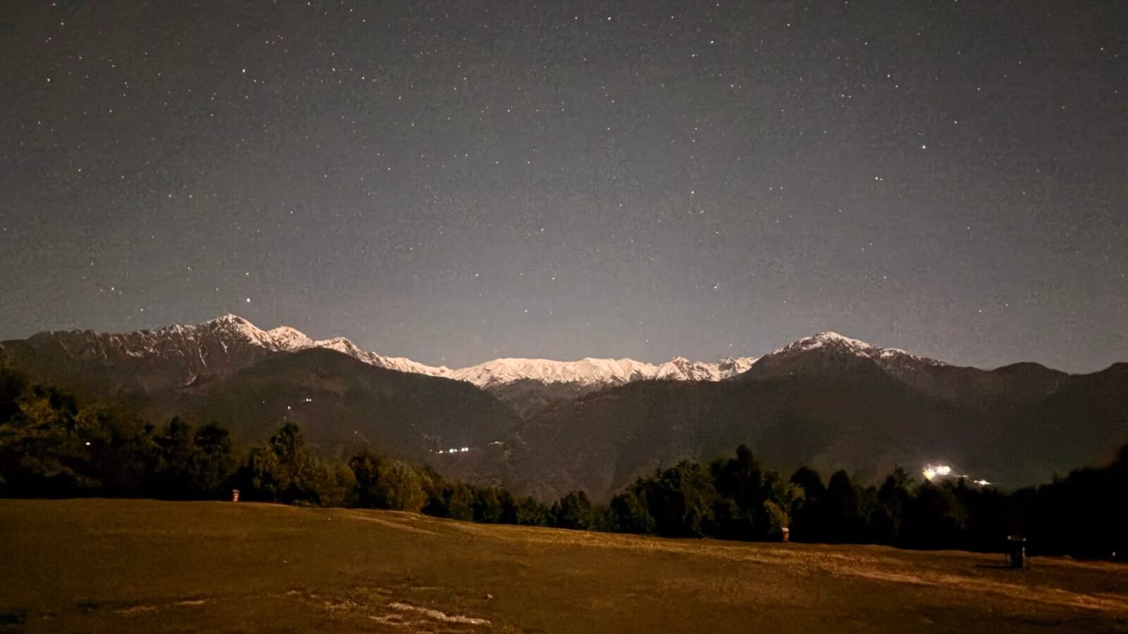 northern areas of pakistan at night time shot on iphone